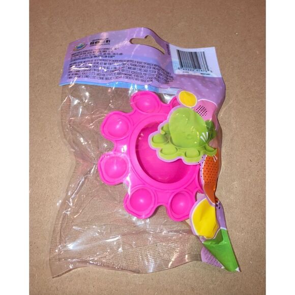 ☀️3/$12☀️ Pink Reversible Octopus Bubble Pop Stress Relief Fidget Toy - Picture 3 of 7